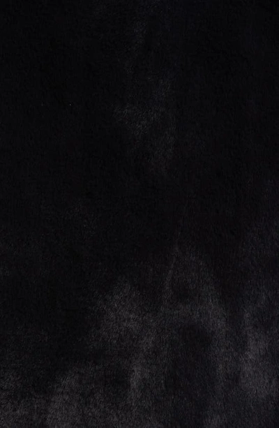 Save The Duck Bridget Reversible Faux Fur Jacket In Black