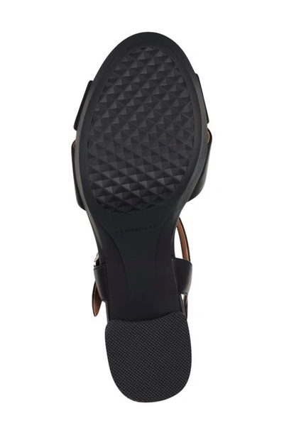 Shop Aerosoles Cosmos Sandal In Black Leather