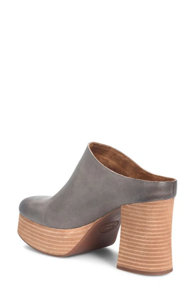 Kork-ease Veronica Platform Mule In Grey F/ G
