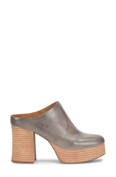 Kork-ease Veronica Platform Mule In Grey F/ G