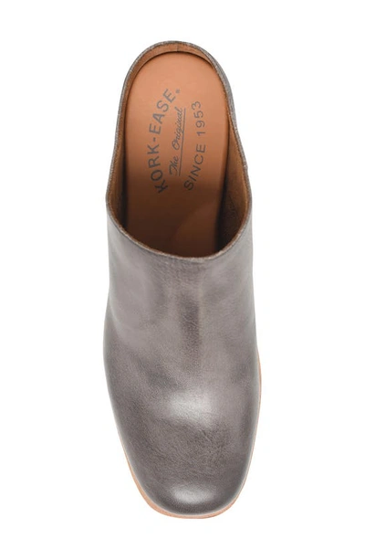 Kork-ease Veronica Platform Mule In Grey F/ G