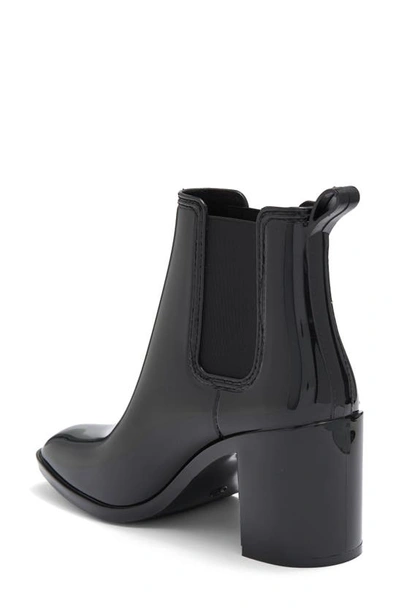 Shop Jeffrey Campbell Hurricane Chelsea Boot In Black Shiny