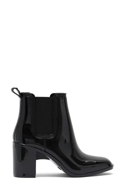 Shop Jeffrey Campbell Hurricane Chelsea Boot In Black Shiny