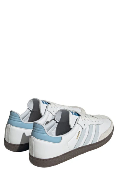 Adidas Originals Samba Og Sneaker In Cwhite/halblu/gum5 | ModeSens