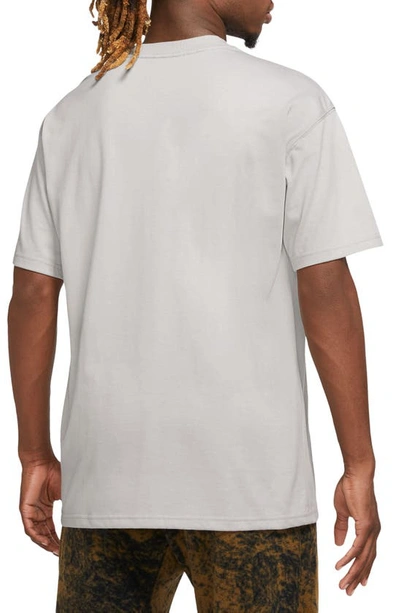 Shop Nike Acg Performance T-shirt In Light Iron Ore/ Summit White