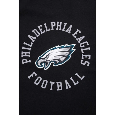 Shop Pro Standard Black Philadelphia Eagles Hybrid T-shirt