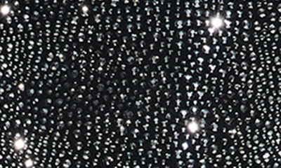 Shop Alice And Olivia Darina Side Stripe Sleeveless Knit Top In Black/ Gunmetal