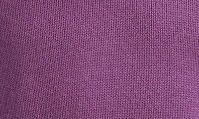 Shop Vince Relaxed Fit Wool & Cashmere Sweater In Purple Stone