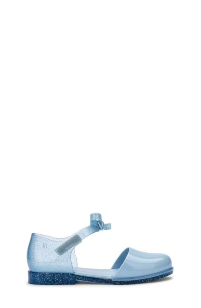 Melissa Kids' Amy Ankle Strap Flat In Blue