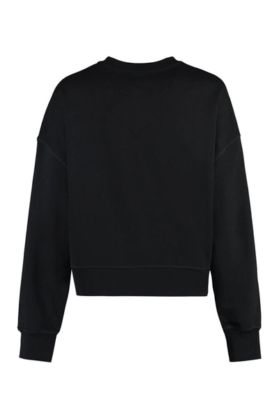 Shop Canada Goose Cotton Crew-neck Sweatshirt In Black