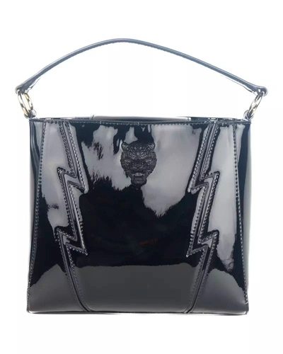 Shop Plein Sport Black Polyethylene Crossbody Bag