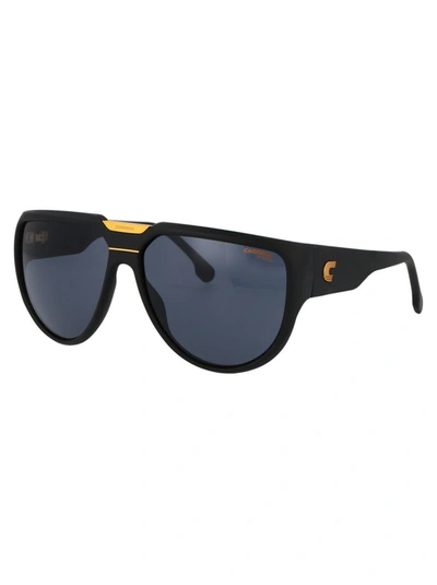 Shop Carrera Sunglasses In 003ir Matte Black