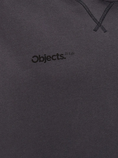 Objects Iv Life Boulder Print Sweatshirt Gray