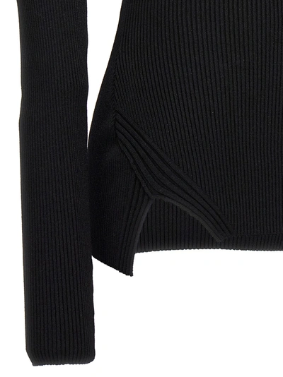Shop Nensi Dojaka Cut-out Sweater Sweater, Cardigans Black
