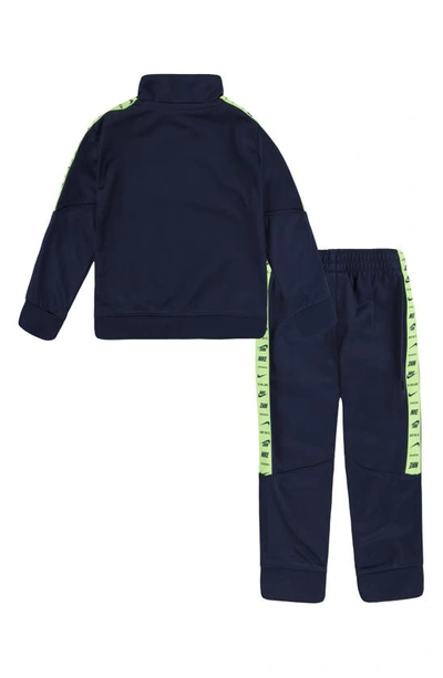 Nike Futura Taping Jogger Set In Midnight Navy