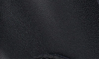 Shop Karl Lagerfeld Dottie Platform Boot With Faux Fur Trim In Black/ Natural