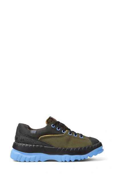 Shop Camper Teix Hiking Sneaker In Olive Green/ Blue