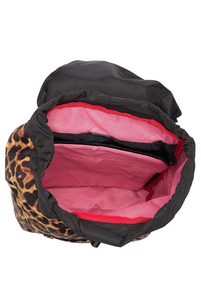 Shop Herschel Supply Co Retreat Backpack In Leopard Black