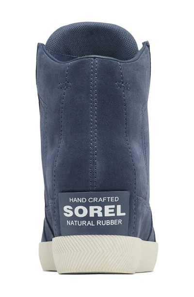 Shop Sorel Out N About Wedge Ii Shoe In Nocturnal/ Chalk