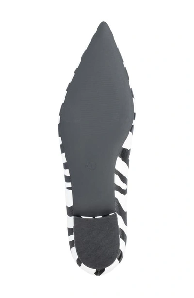 Fashion To Figure Bailey Flat In Zebra