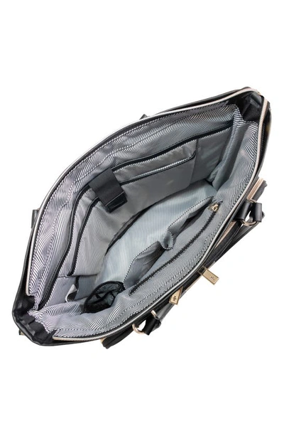 Kenneth Cole Reaction Madison Square Travel Two-piece Set In Black