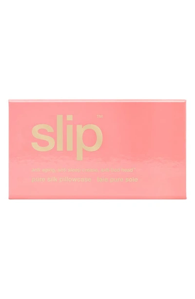 Slip Silk King Pillowcase In Blush