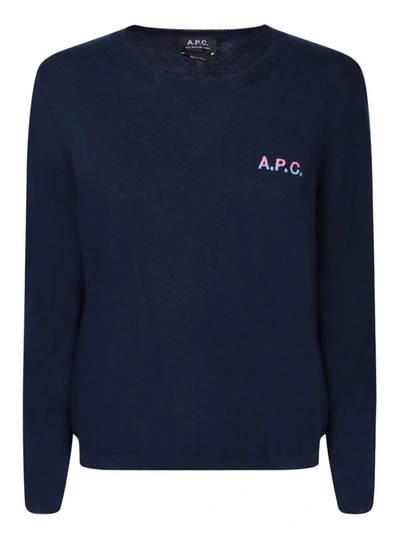 Shop Apc A.p.c. Knitwear In Blue