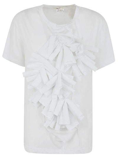 Shop Comme Des Garçons Ladies` T-shirt Clothing In White