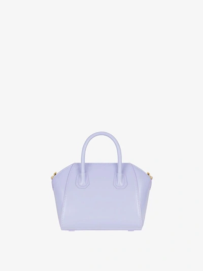 Shop Givenchy Women Antigona Toy Bag In Purple
