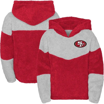 Girls Youth Scarlet/Gray San Francisco 49ers Game Time Teddy