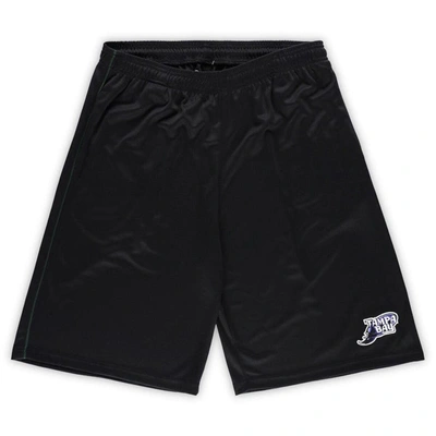 Shop Profile Black Tampa Bay Rays Big & Tall Mesh Shorts