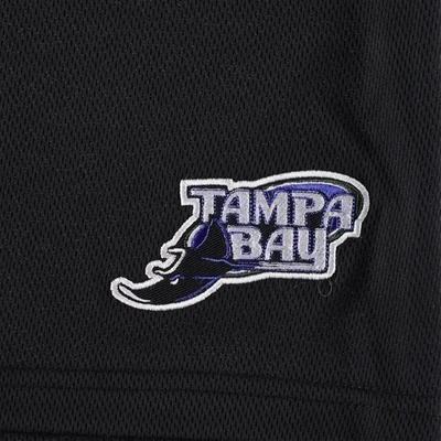 Shop Profile Black Tampa Bay Rays Big & Tall Mesh Shorts
