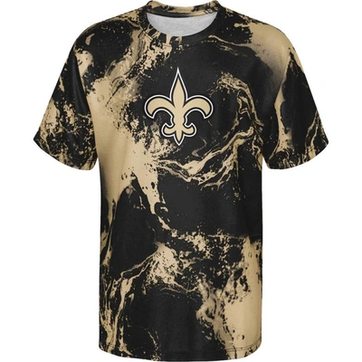 Shop Outerstuff Preschool Black New Orleans Saints In The Mix T-shirt