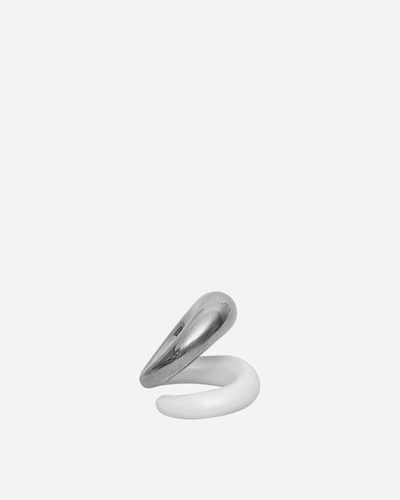 Shop Panconesi Perla Ear Cuff Pearl In White