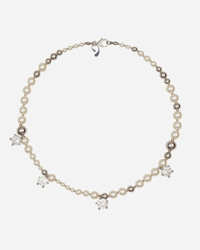 Shop Panconesi Perla Necklace Pearl In White