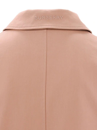 Shop Burberry Jacket In Beige