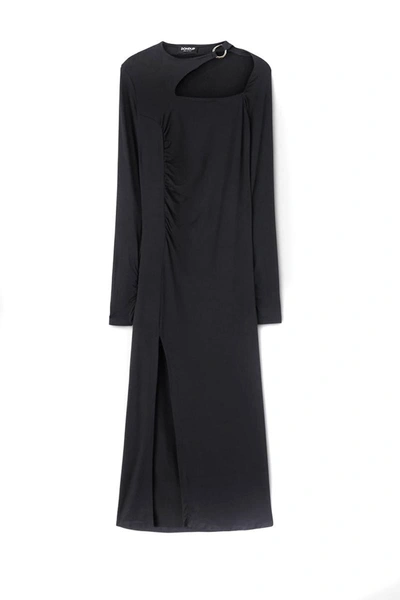 Shop Dondup Dresses In Black