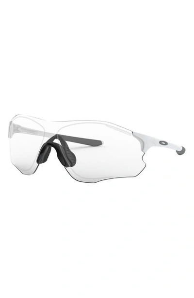 Shop Oakley Evzero™ Path 38mm Prizm™ Shield Sunglasses In White