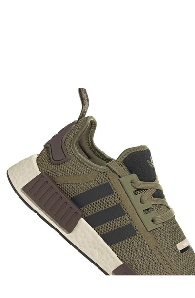 Shop Adidas Originals Originals Nmd R1 Sneaker In Olive/ Black/ Shadow Olive