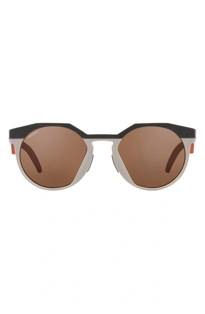 Shop Oakley Hstn 52mm Irregular Sunglasses In Orange