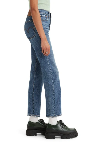Shop Levi's Wedgie Stretch Straight Leg Jeans In Unstoppable Wear