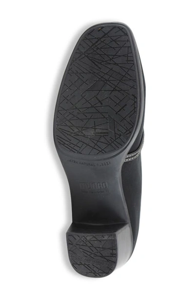 Munro Cindi Womens Stacked Slip On Pumps In Black