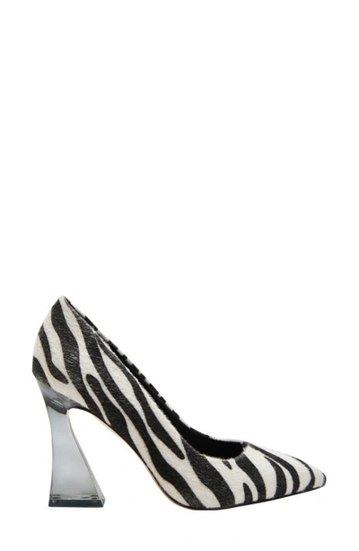 Shop Katy Perry The Lookerr Pointed Toe Pump In Zebra Multi