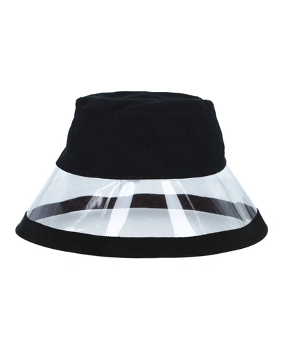 Shop D'estree Bob Vinyl Hat In Black