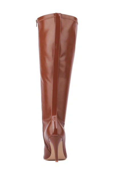Shop Fashion To Figure Selena Knee High Boot In Cognac
