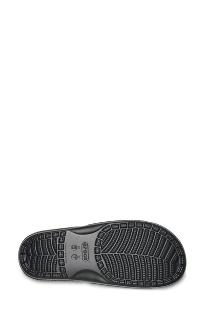 Shop Crocs Gender Inclusive Classic Slide Sandal In Black