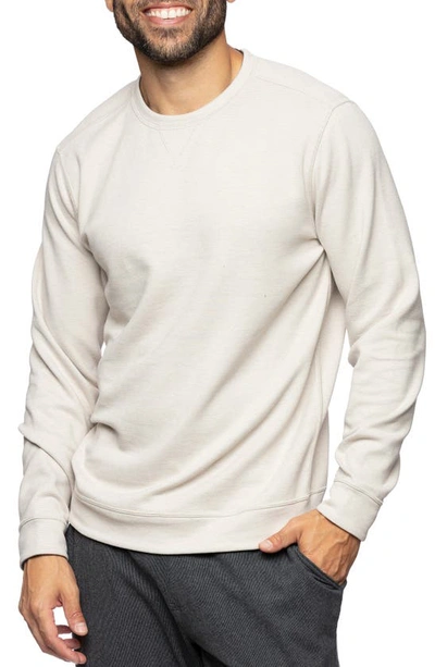 Shop Fundamental Coast Shellback Reversible Sweatshirt In Birch