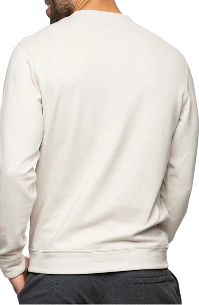 Shop Fundamental Coast Shellback Reversible Sweatshirt In Birch