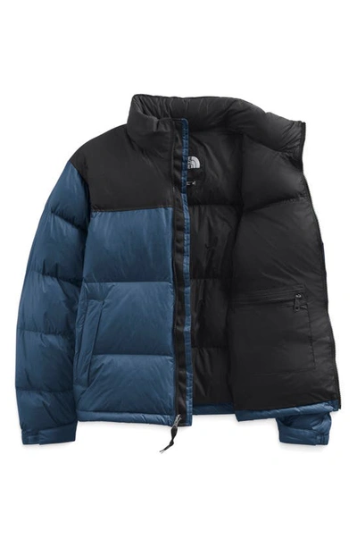 Shop The North Face 1996 Retro Nuptse 700 Fill Power Down Packable Jacket In Shady Blue
