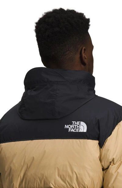 Shop The North Face 1996 Retro Nuptse 700 Fill Power Down Packable Jacket In Khaki Stone